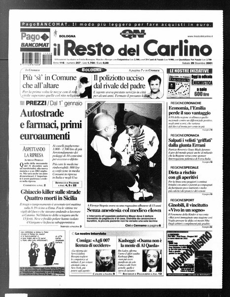 Il Resto del Carlino : giornale dell'Emilia